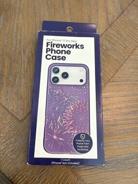 Fireworks phone case for iPhone 17 Pro MaxG